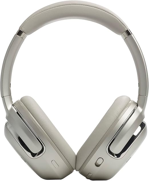 JBL Tour One M2 Wireless Over-Ear Noise Cancelling Headphones, ANC + Smart Ambient, 4-Mic, Legendary Pro Sound, Immersive Spatial Sound, Personi-Fi 2.0, Bluetooth 5.3 - Champagne, JBLTOURONEM2CPG