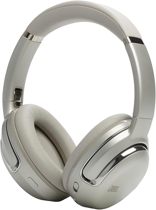 JBL Tour One M2 Wireless Over-Ear Noise Cancelling Headphones, ANC + Smart Ambient, 4-Mic, Legendary Pro Sound, Immersive Spatial Sound, Personi-Fi 2.0, Bluetooth 5.3 - Champagne, JBLTOURONEM2CPG