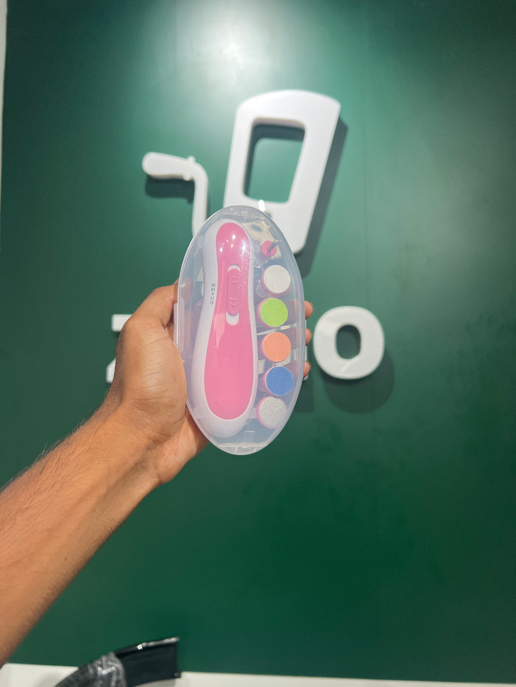 Pink Baby Nail Trimmer – 3–12 Months