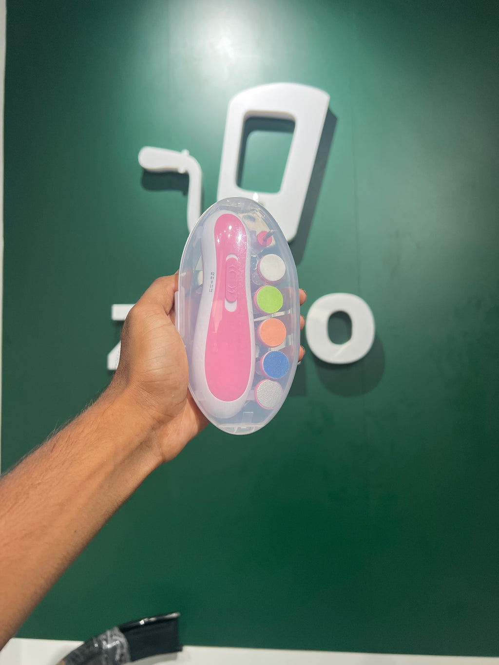 Pink Baby Nail Trimmer – 3–12 Months